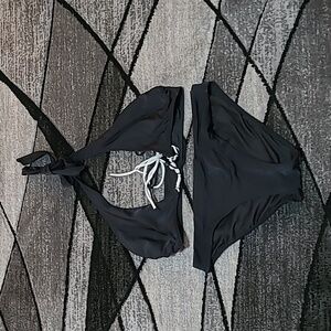 VICTORIA SECRET 2015 THE UNFORGETTABLE TRIANGLE TIE-UP BIKINI SWIMSUIT SET